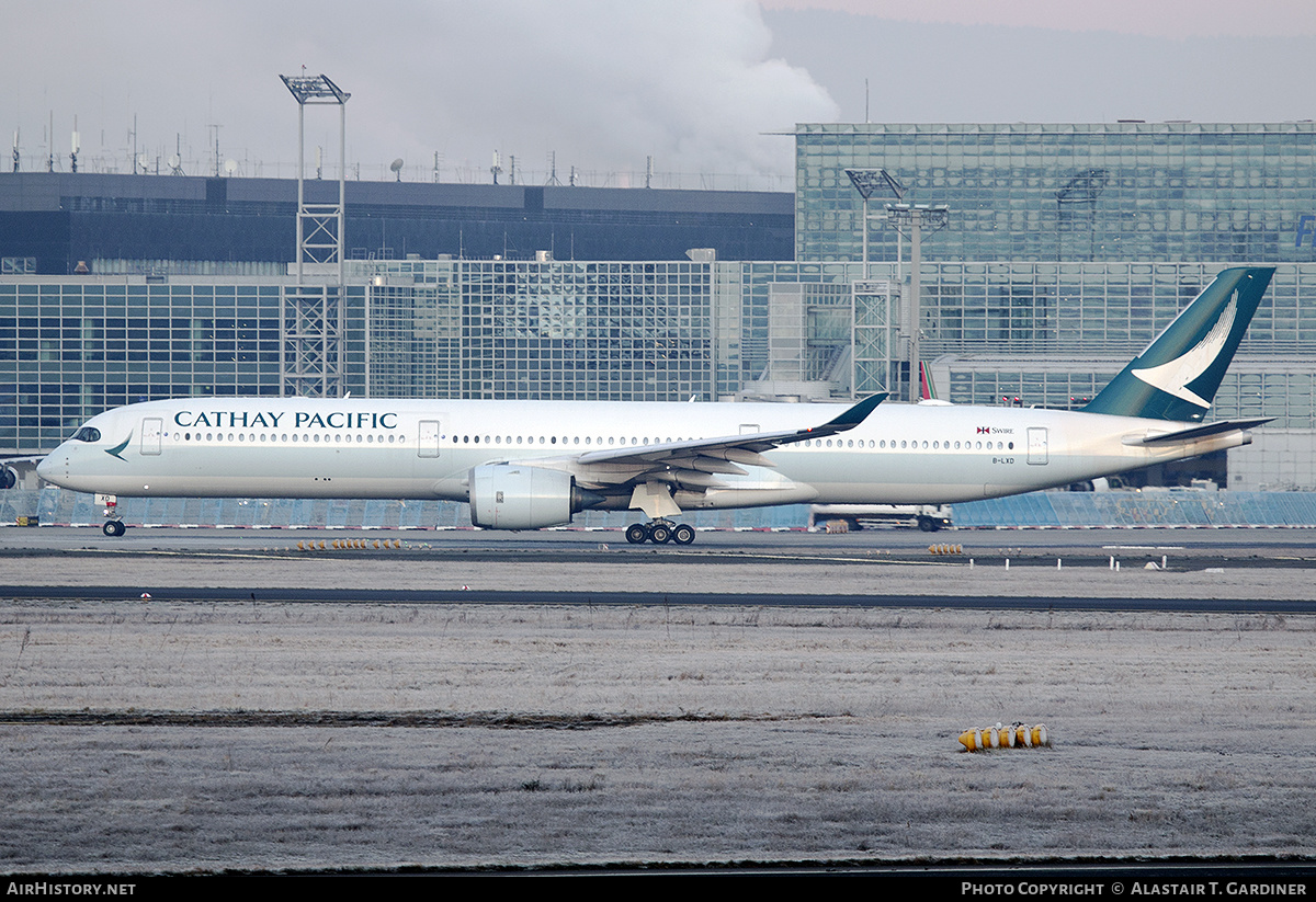 Aircraft Photo of B-LXD | Airbus A350-1041 | Cathay Pacific Airways | AirHistory.net #428778