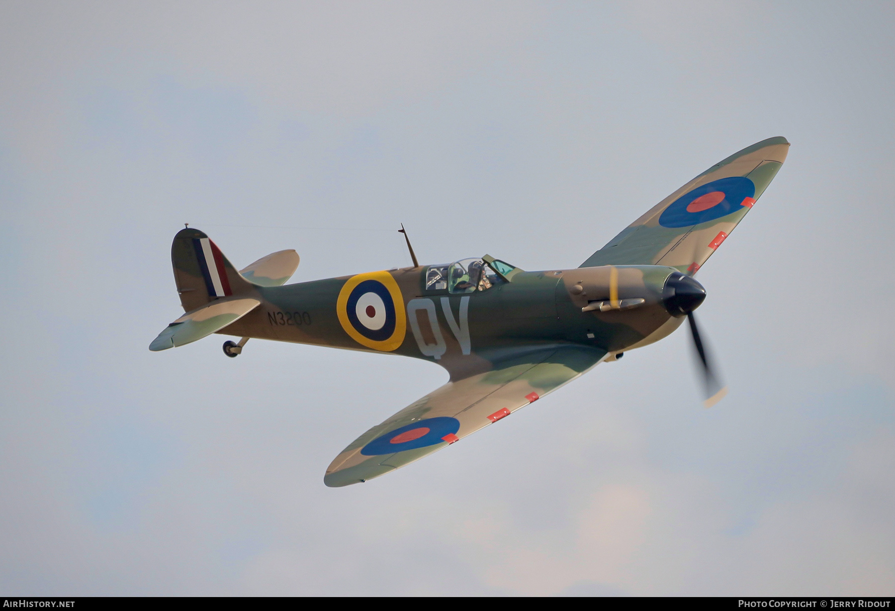 Aircraft Photo of G-CFGJ / N3200 | Supermarine 300 Spitfire Mk1A | UK - Air Force | AirHistory.net #428781