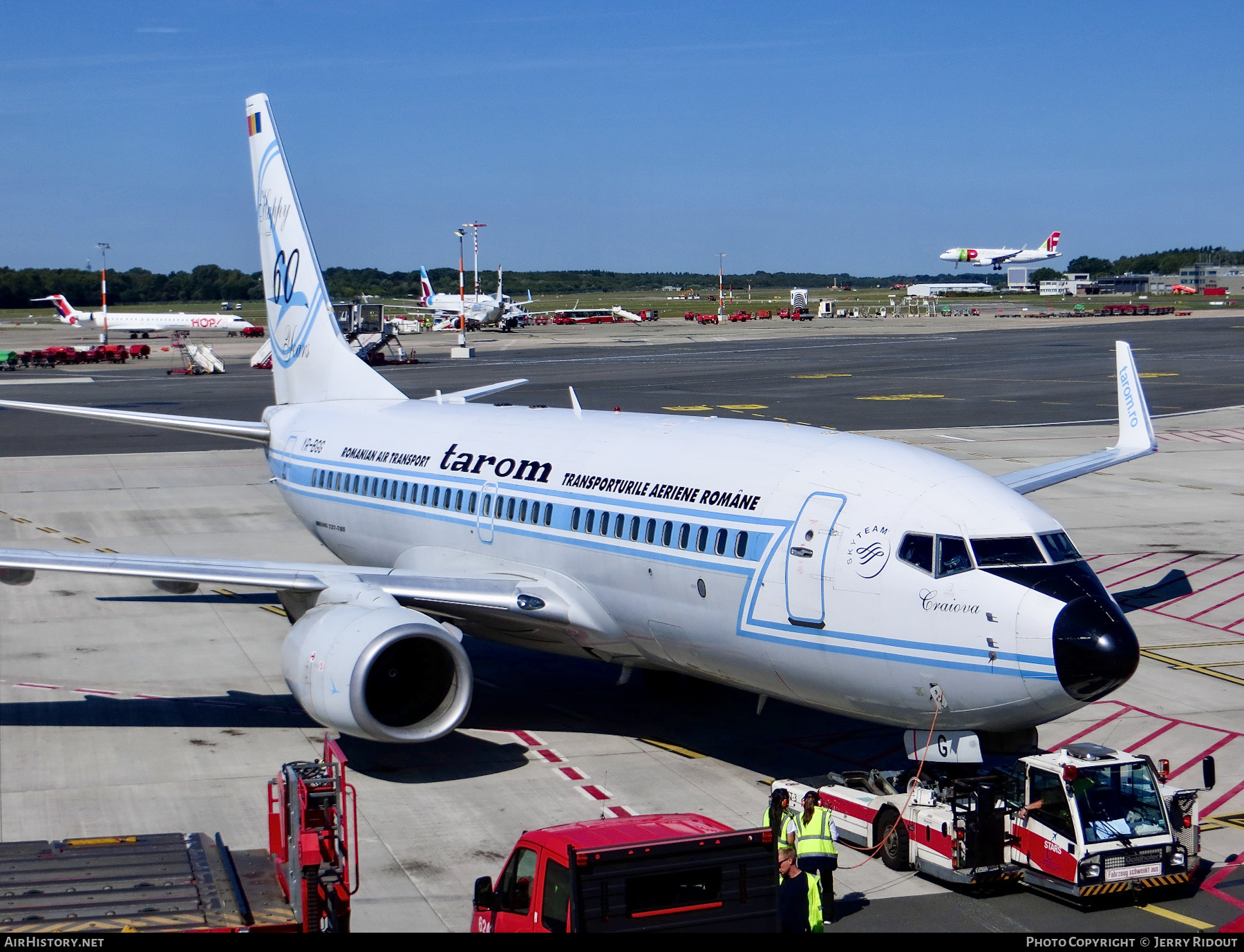 Aircraft Photo of VR-BGG | Boeing 737-78J | TAROM - Transporturile Aeriene Române | AirHistory.net #428793