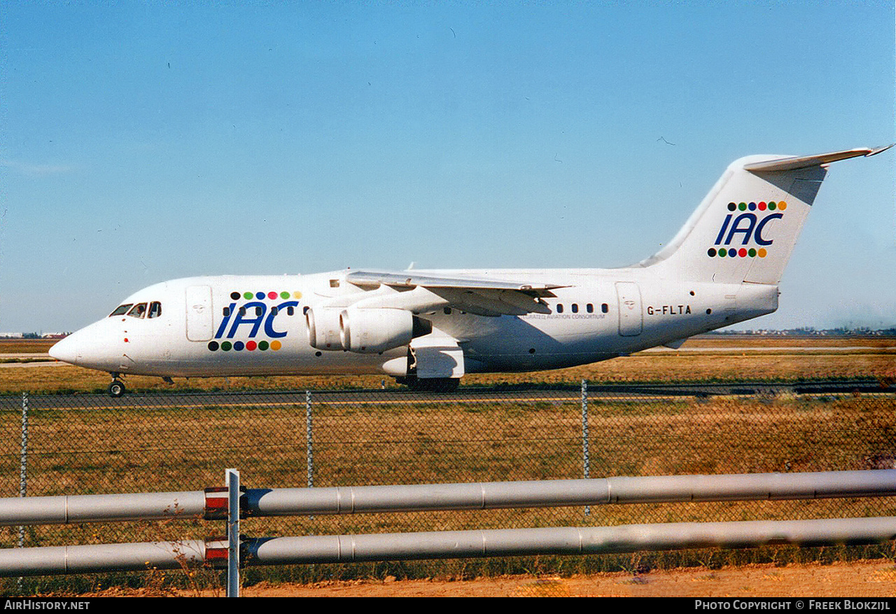 Aircraft Photo of G-FLTA | British Aerospace BAe-146-200 | IAC - Integrated Aviation Consortium | AirHistory.net #428810