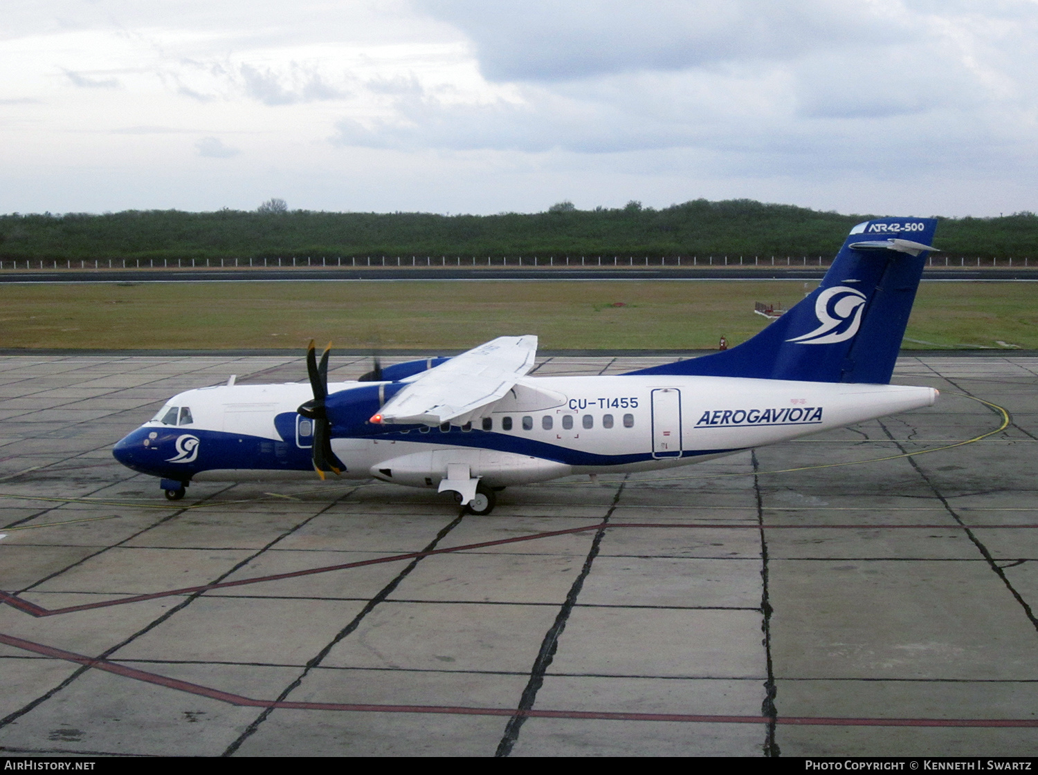 Aircraft Photo of CU-T1455 | ATR ATR-42-500 | Aerogaviota | AirHistory.net #428813