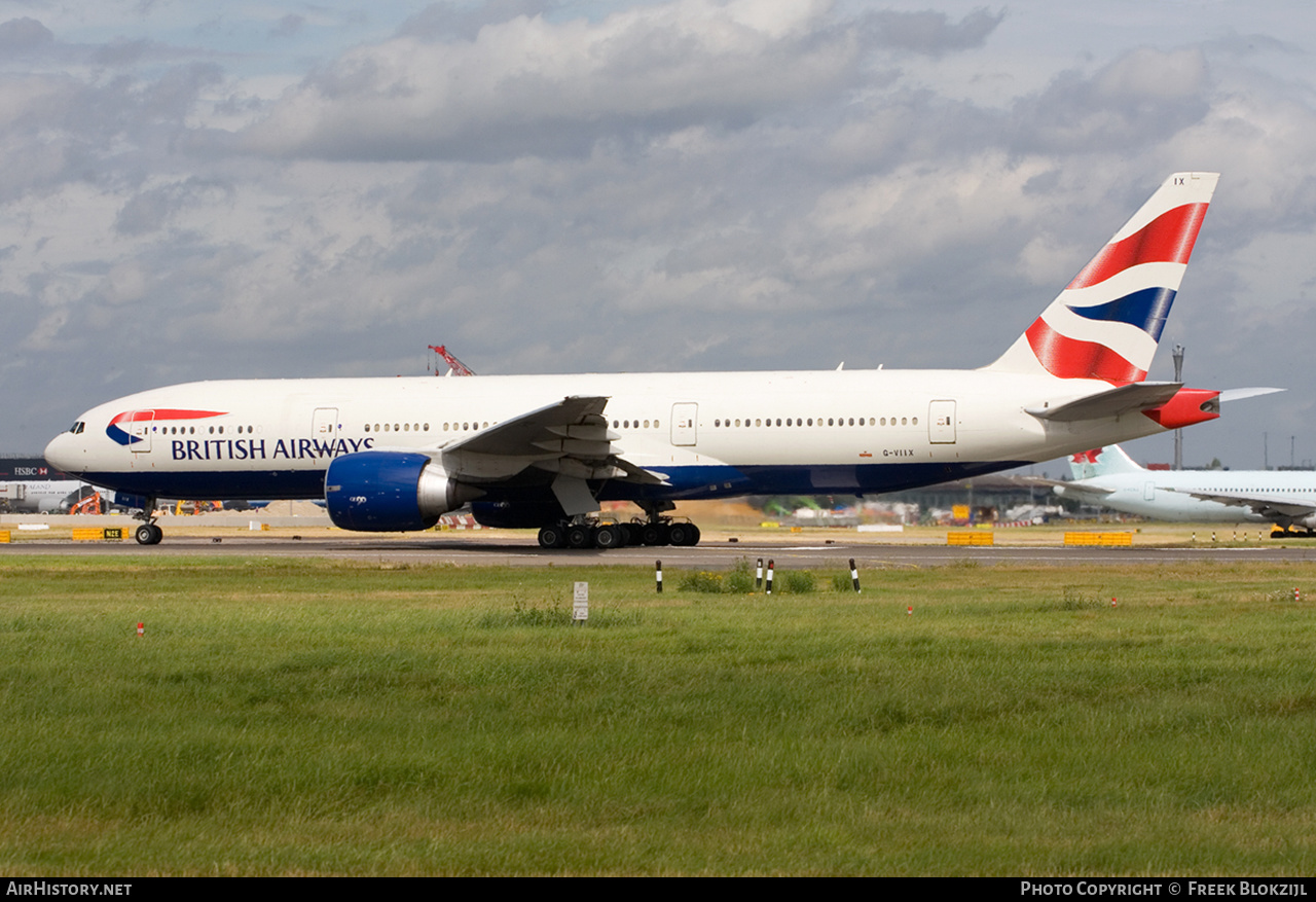 Aircraft Photo of G-VIIX | Boeing 777-236/ER | British Airways | AirHistory.net #428817