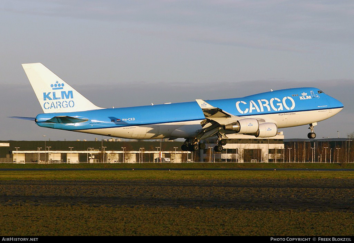 Aircraft Photo of PH-CKD | Boeing 747-406F/ER/SCD | KLM - Royal Dutch Airlines Cargo | AirHistory.net #428831