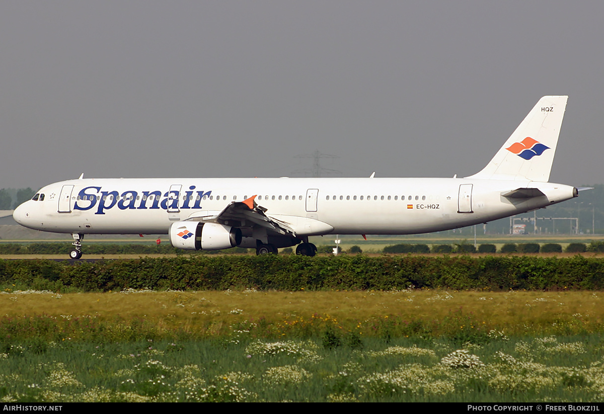 Aircraft Photo of EC-HQZ | Airbus A321-231 | Spanair | AirHistory.net #428833
