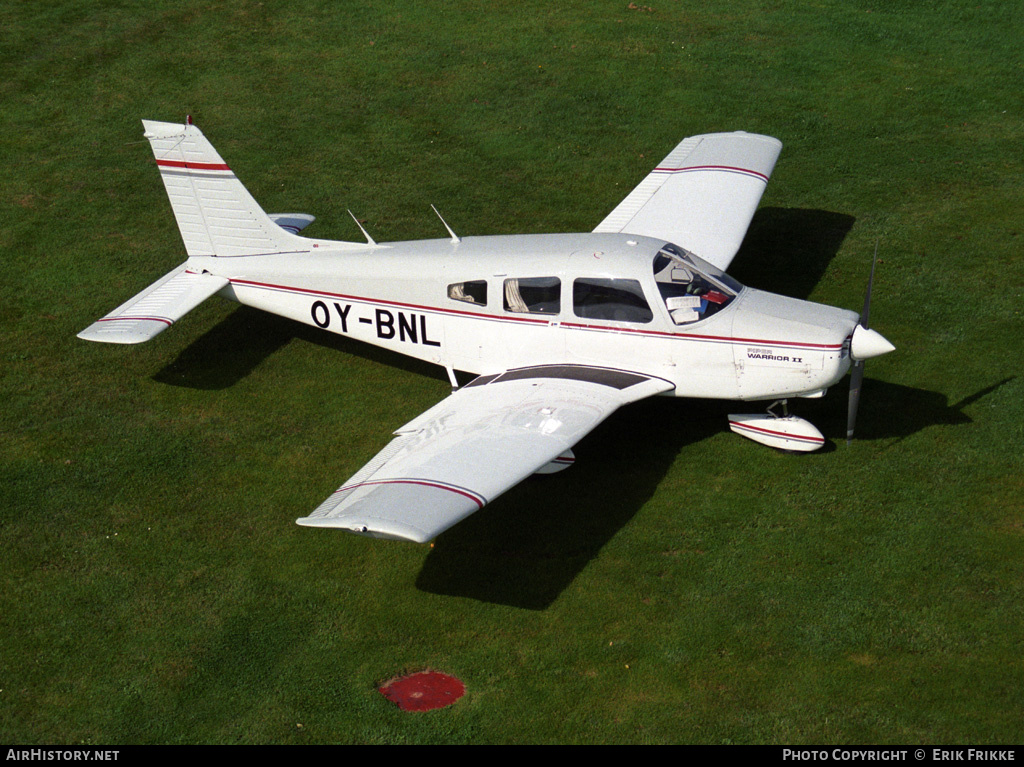 Aircraft Photo of OY-BNL | Piper PA-28-161 Cherokee Warrior II | AirHistory.net #428835