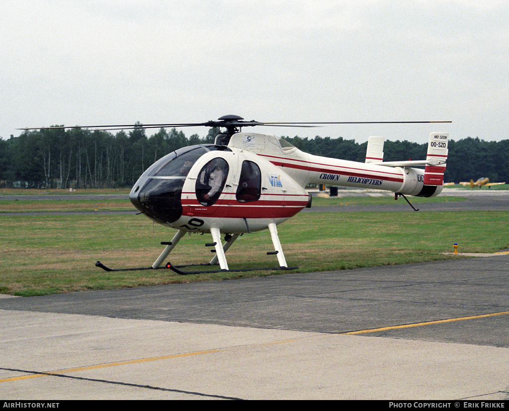 Aircraft Photo of OO-SZO | McDonnell Douglas MD-520N | Crown Helicopters | AirHistory.net #428840
