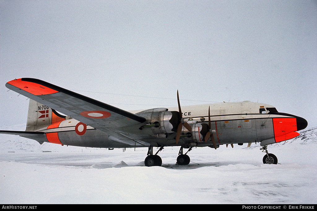 Aircraft Photo of N-706 | Douglas C-54D Skymaster | Denmark - Air Force | AirHistory.net #428847
