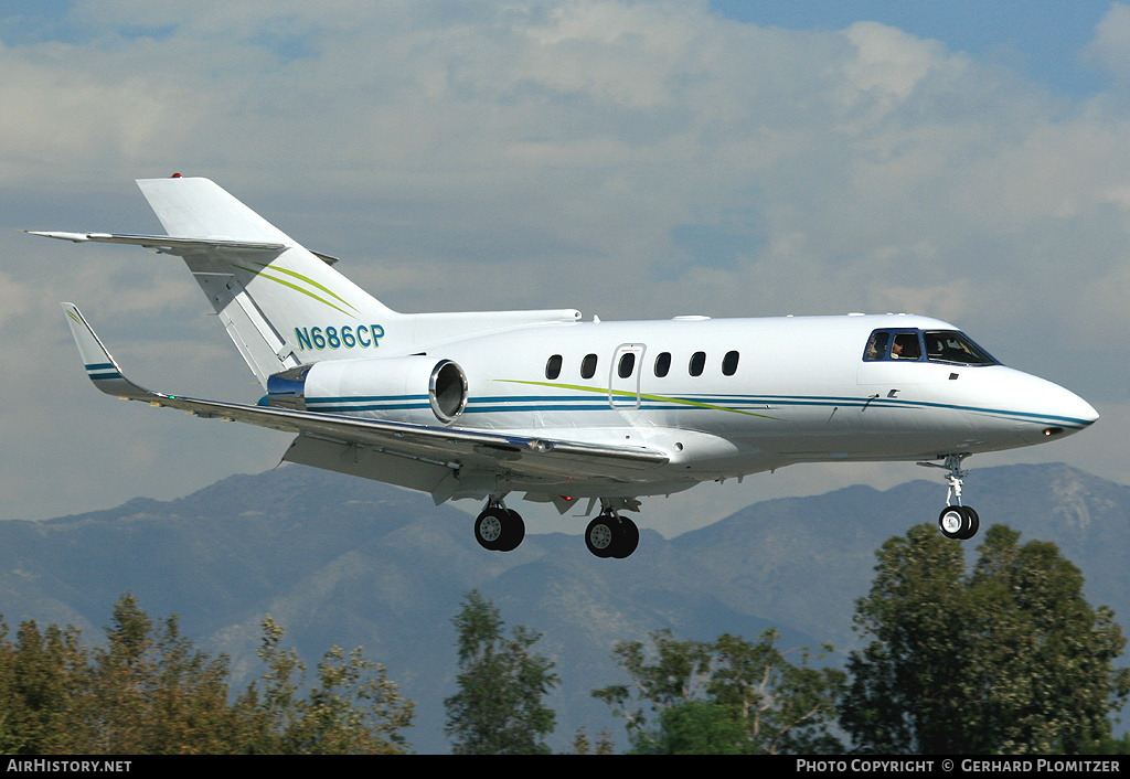Aircraft Photo of N686CP | British Aerospace BAe-125-800A/SP | AirHistory.net #428855