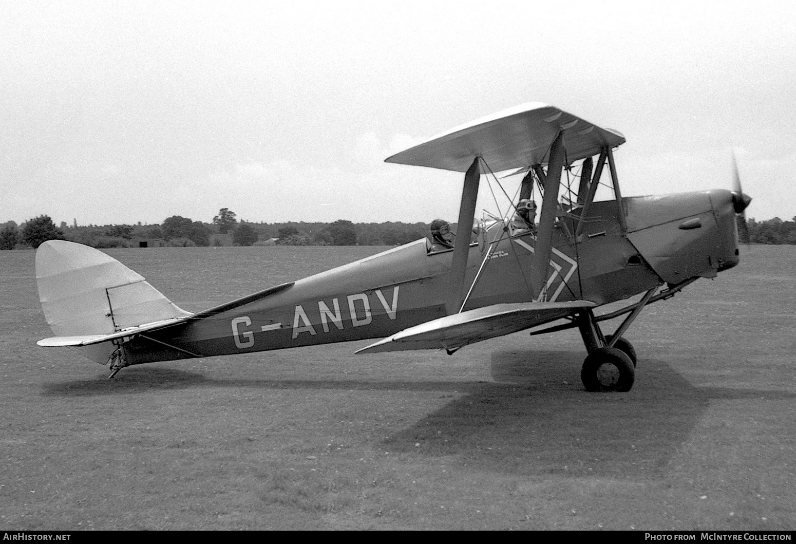 Aircraft Photo of G-ANDV | De Havilland D.H. 82A Tiger Moth II | AirHistory.net #428856