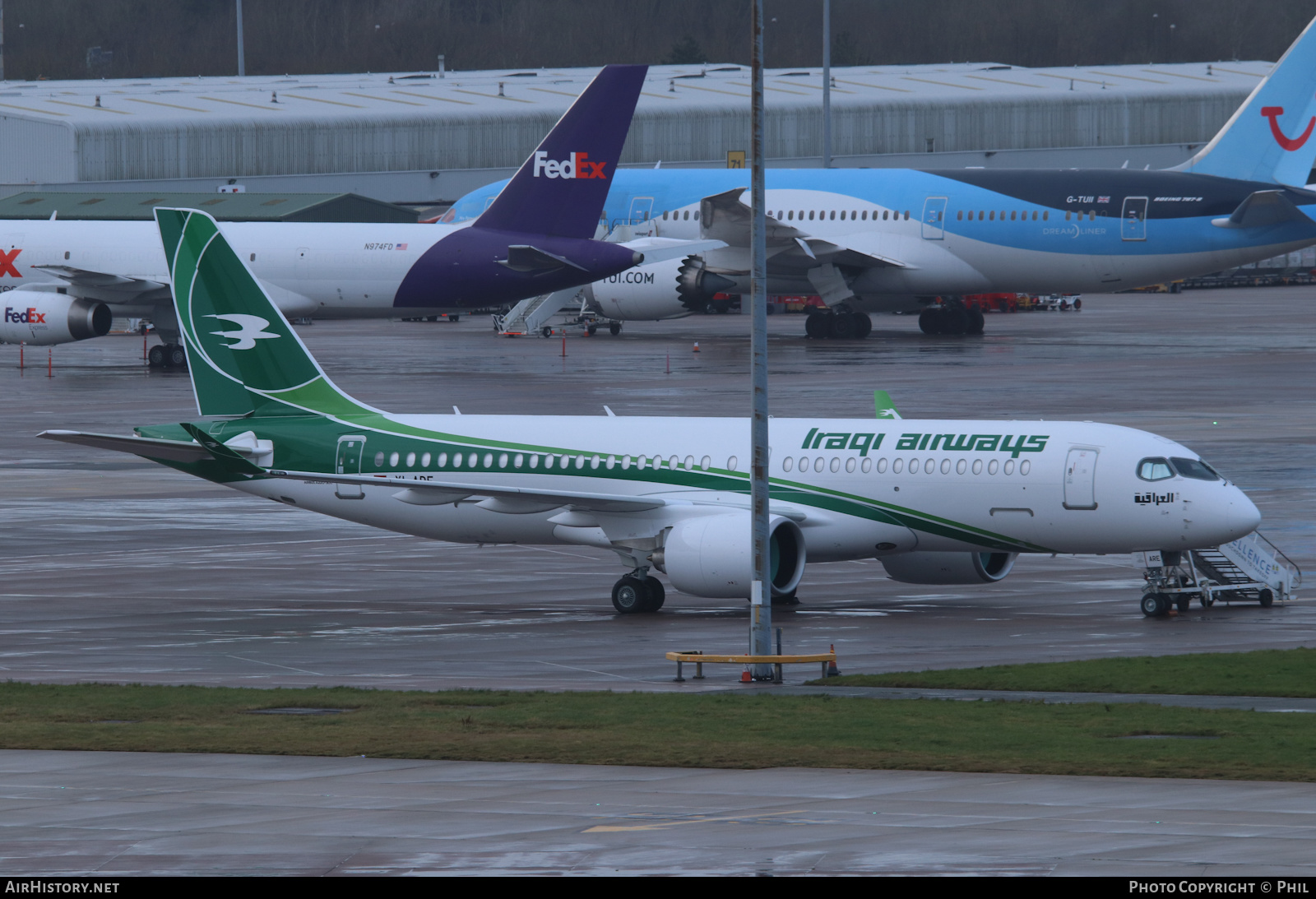 Aircraft Photo of YI-ARE | Airbus A220-371 (BD-500-1A11) | Iraqi Airways | AirHistory.net #428871