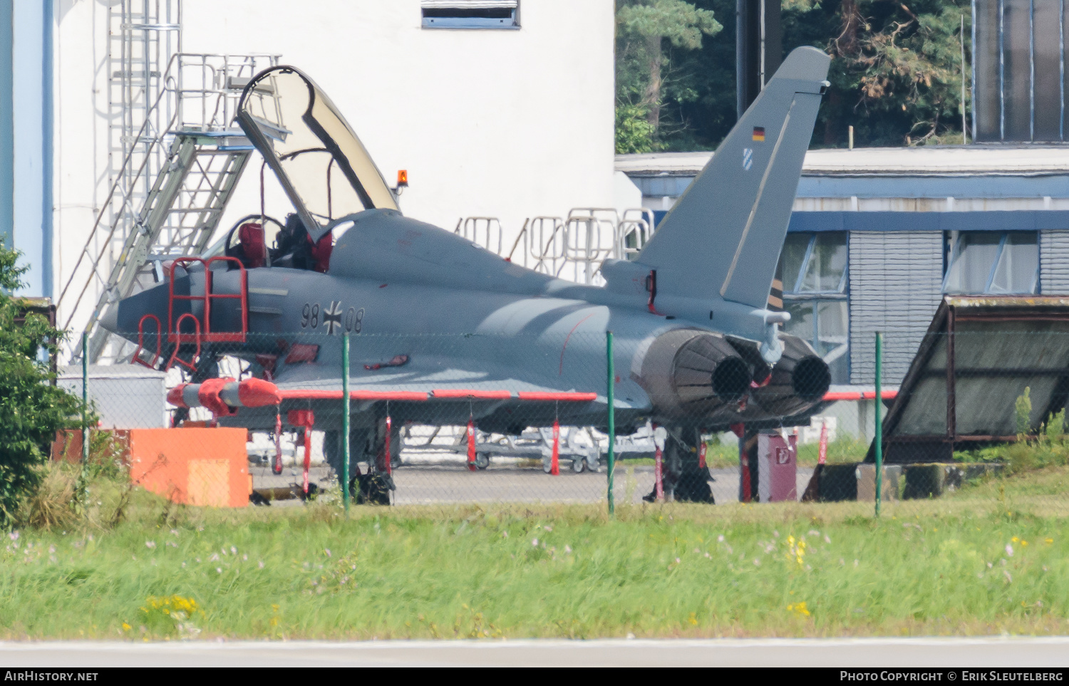 Aircraft Photo of 9808 | Eurofighter EF-2000 Typhoon T | Germany - Air Force | AirHistory.net #428874