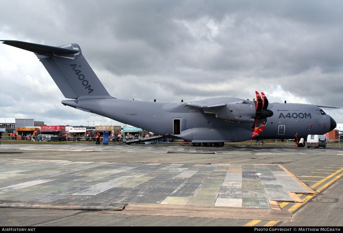 Aircraft Photo of F-WWMZ | Airbus A400M Atlas | Airbus | AirHistory.net #428917