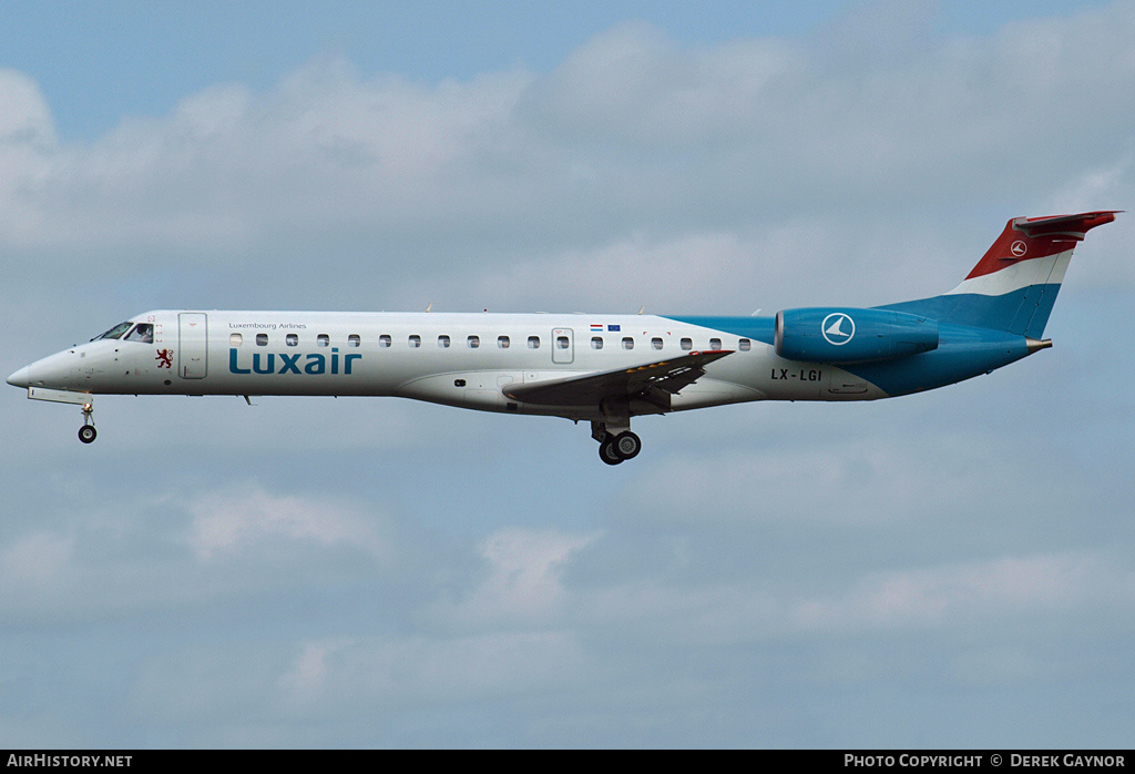 Aircraft Photo of LX-LGI | Embraer ERJ-145LU (EMB-145LU) | Luxair | AirHistory.net #428918