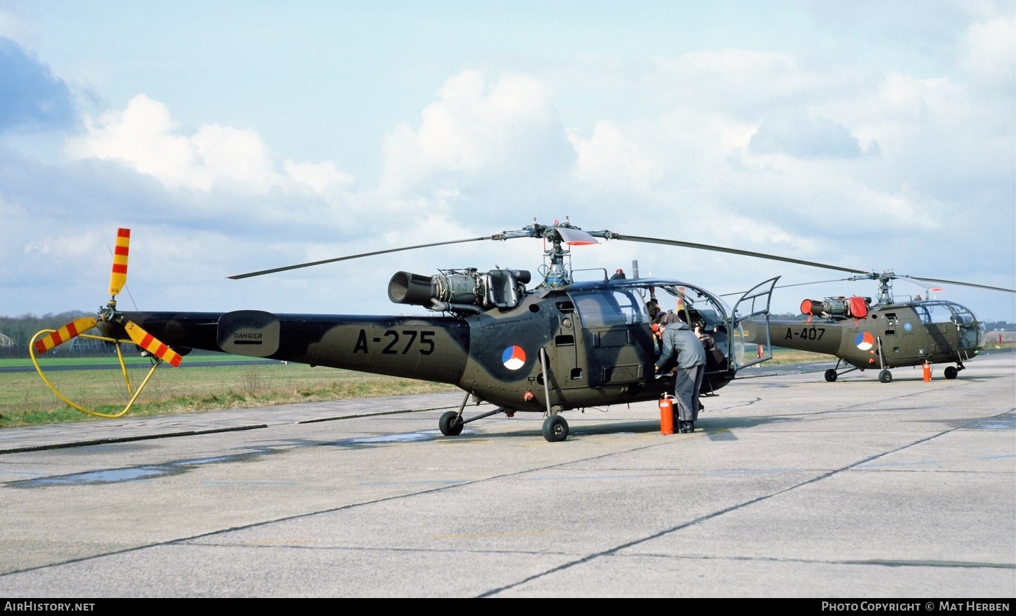 Aircraft Photo of A-275 | Sud SE-3160 Alouette III | Netherlands - Air Force | AirHistory.net #428927