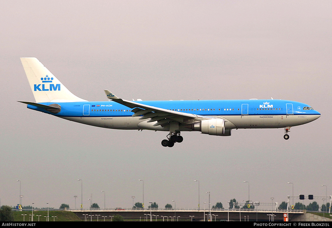 Aircraft Photo of PH-AOH | Airbus A330-203 | KLM - Royal Dutch Airlines | AirHistory.net #428931