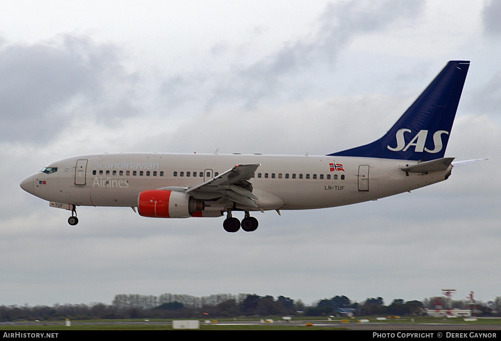 Aircraft Photo of LN-TUF | Boeing 737-705 | Scandinavian Airlines - SAS | AirHistory.net #428934