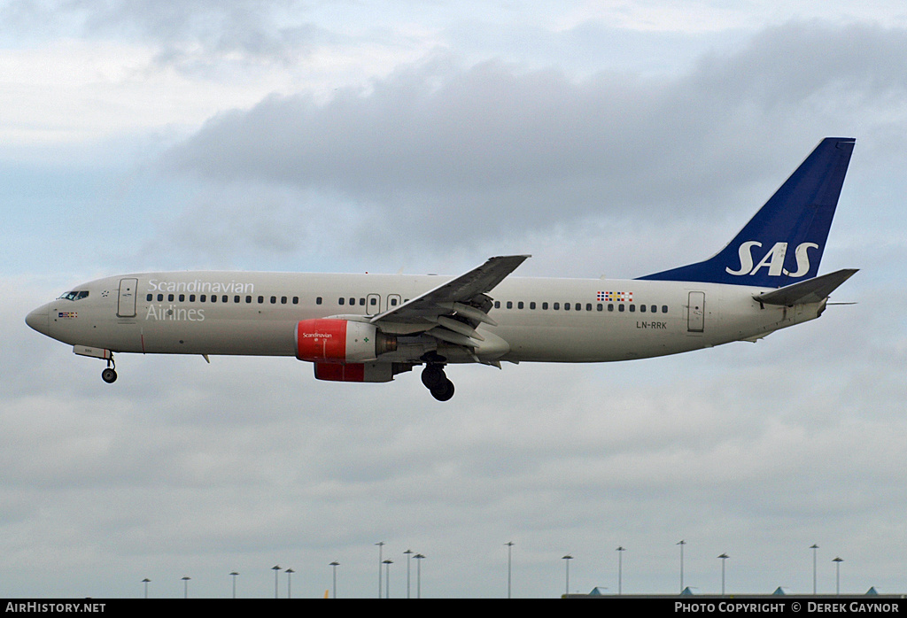 Aircraft Photo of LN-RRK | Boeing 737-883 | Scandinavian Airlines - SAS | AirHistory.net #428938
