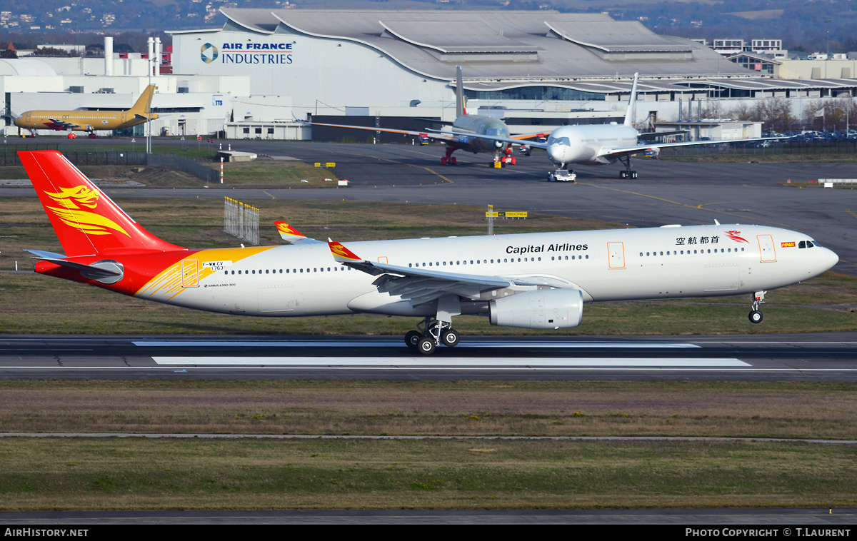 Aircraft Photo of F-WWCV | Airbus A330-343E | Capital Airlines | AirHistory.net #428943