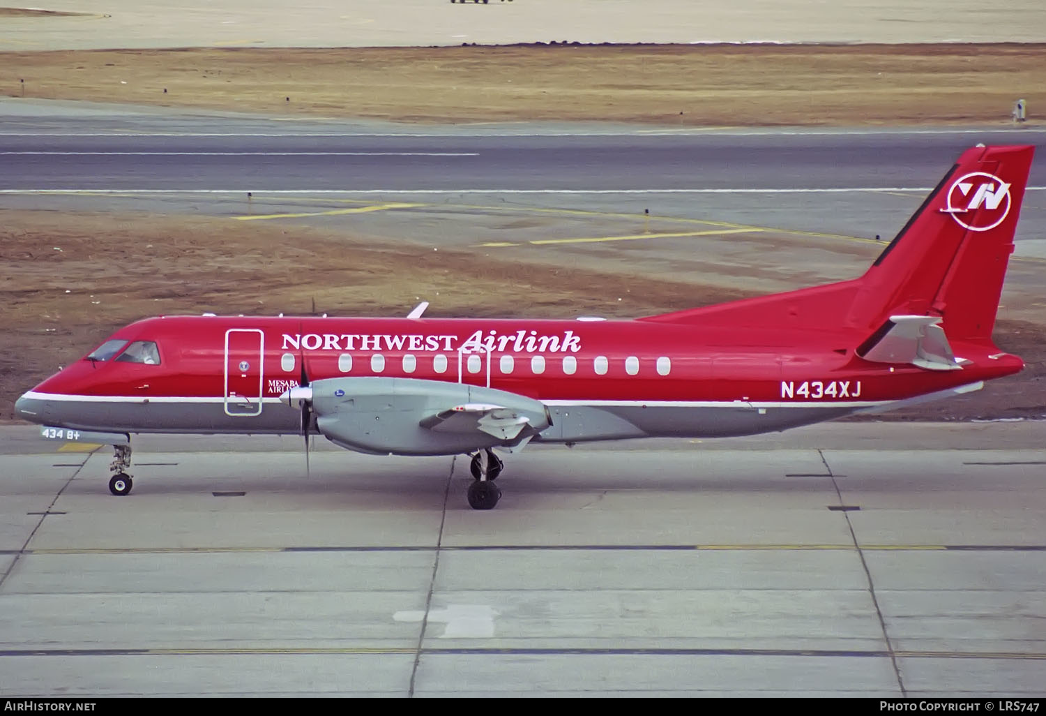 Aircraft Photo of N434XJ | Saab 340B/Plus | Northwest Airlink | AirHistory.net #428958