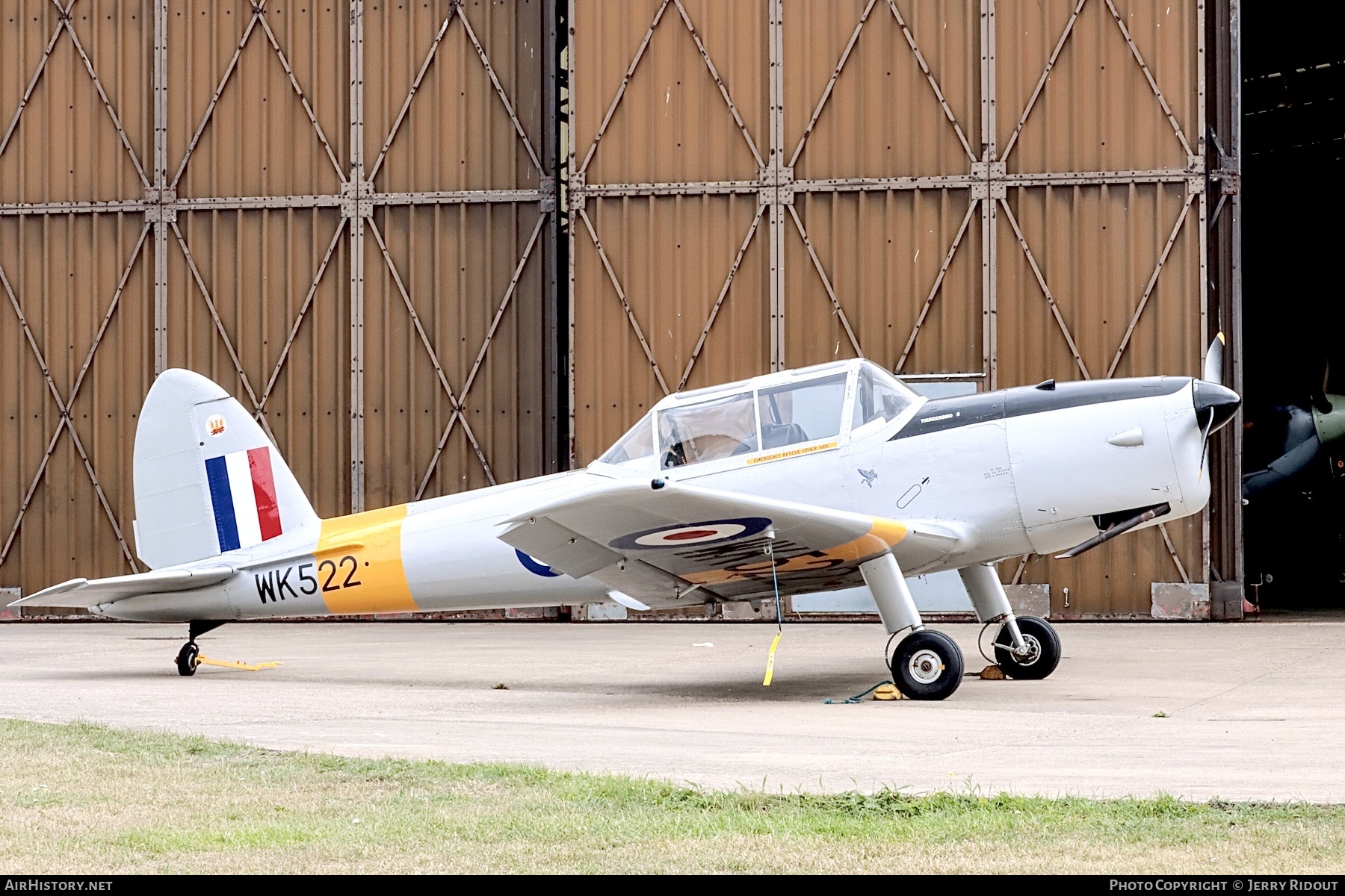 Aircraft Photo of G-BCOU / WK522 | De Havilland DHC-1 Chipmunk Mk22 | UK - Air Force | AirHistory.net #428962