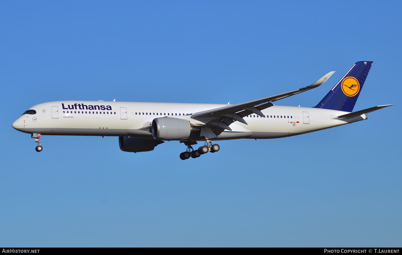 Aircraft Photo of F-WZNJ | Airbus A350-941 | Lufthansa | AirHistory.net #428967