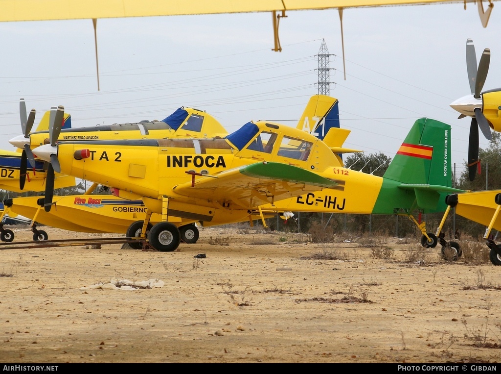 Aircraft Photo of EC-IHJ | Air Tractor AT-802F (AT-802A) | INFOCA - Incendios Forestales de Andalucía | AirHistory.net #428985