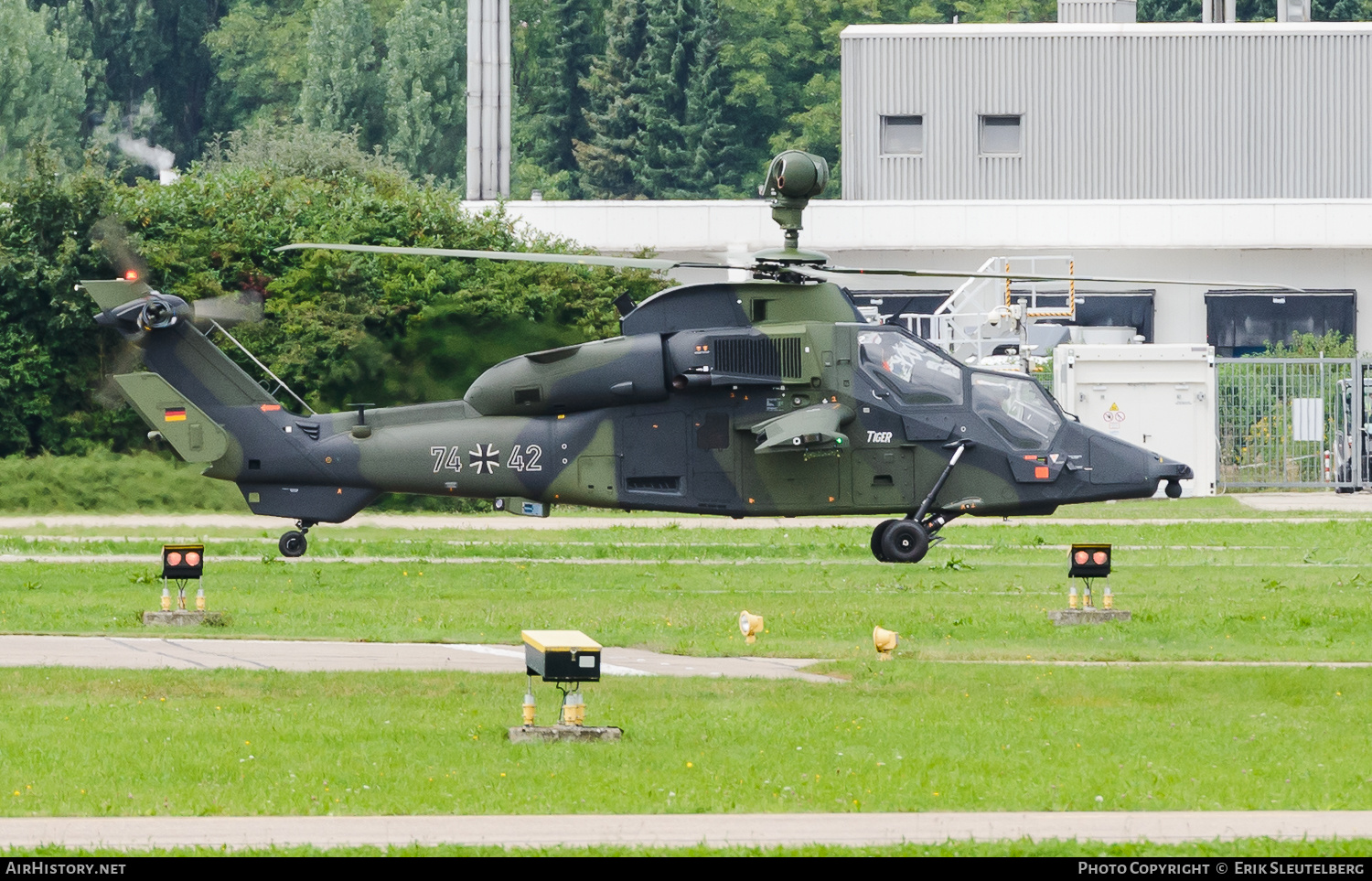 Aircraft Photo of 7442 | Eurocopter EC-665 Tiger UHT | Germany - Army | AirHistory.net #428987