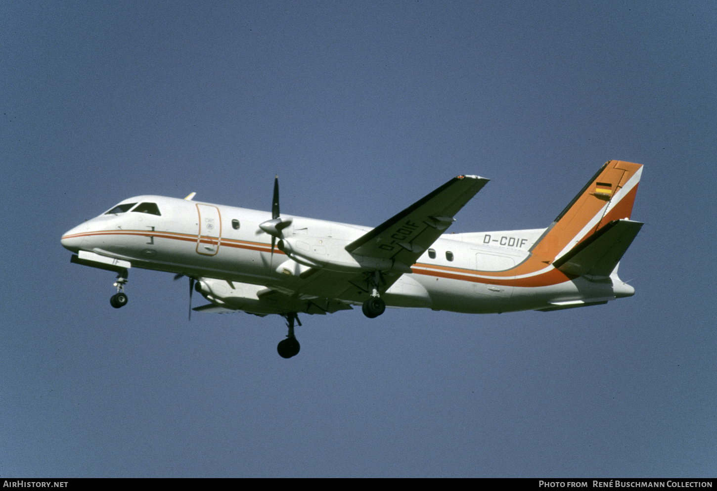 Aircraft Photo of D-CDIF | Saab-Fairchild SF-340A | Delta Air | AirHistory.net #428994