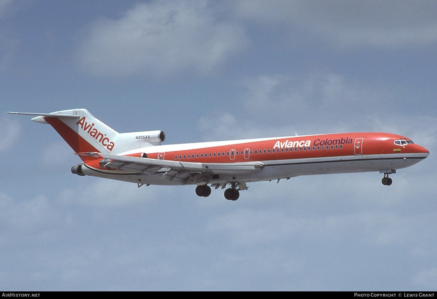 Aircraft Photo of N205AV | Boeing 727-259/Adv | Avianca | AirHistory.net #429010