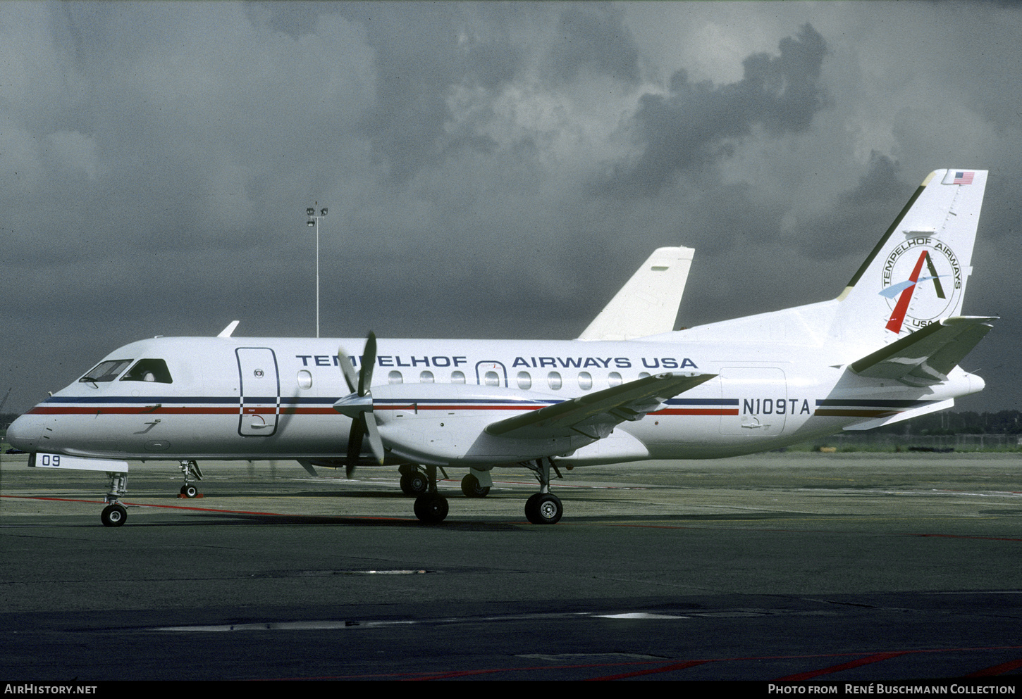 Aircraft Photo of N109TA | Saab 340A | Tempelhof Airways USA | AirHistory.net #429049