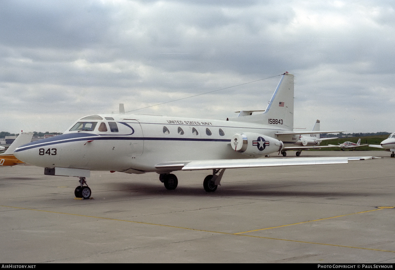 Aircraft Photo of 158843 | North American Rockwell CT-39G | USA - Navy | AirHistory.net #429055