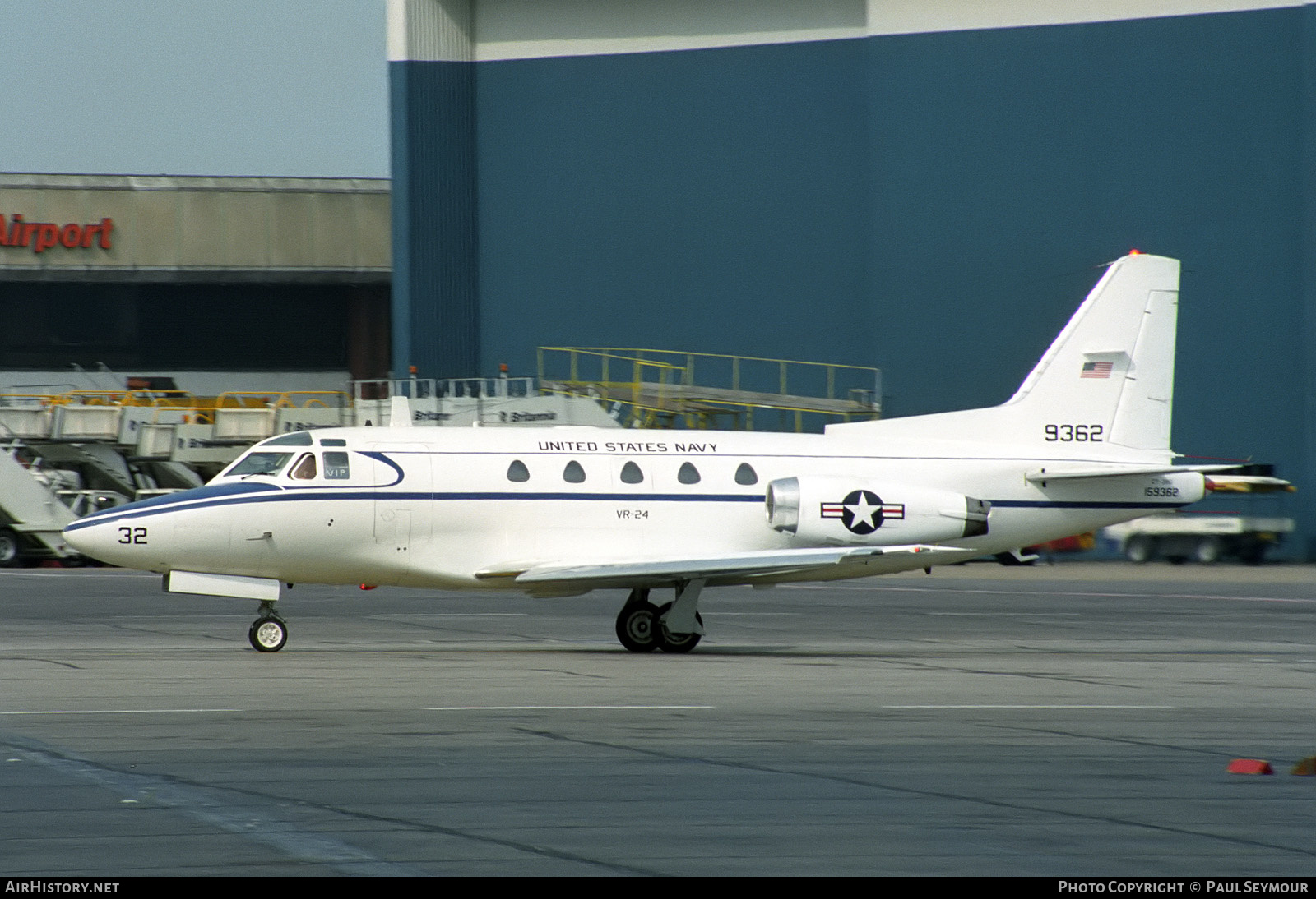 Aircraft Photo of 159362 / 9362 | North American Rockwell CT-39G | USA - Navy | AirHistory.net #429067