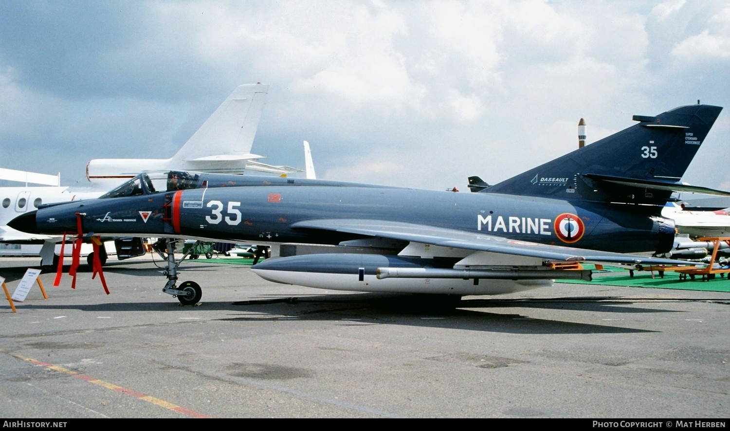 Aircraft Photo of 35 | Dassault Super Etendard Modernisé | France - Navy | AirHistory.net #429105