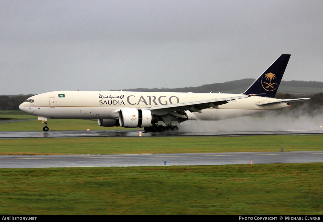 Aircraft Photo of HZ-AK74 | Boeing 777-FFG | Saudia - Saudi Arabian Airlines Cargo | AirHistory.net #429121