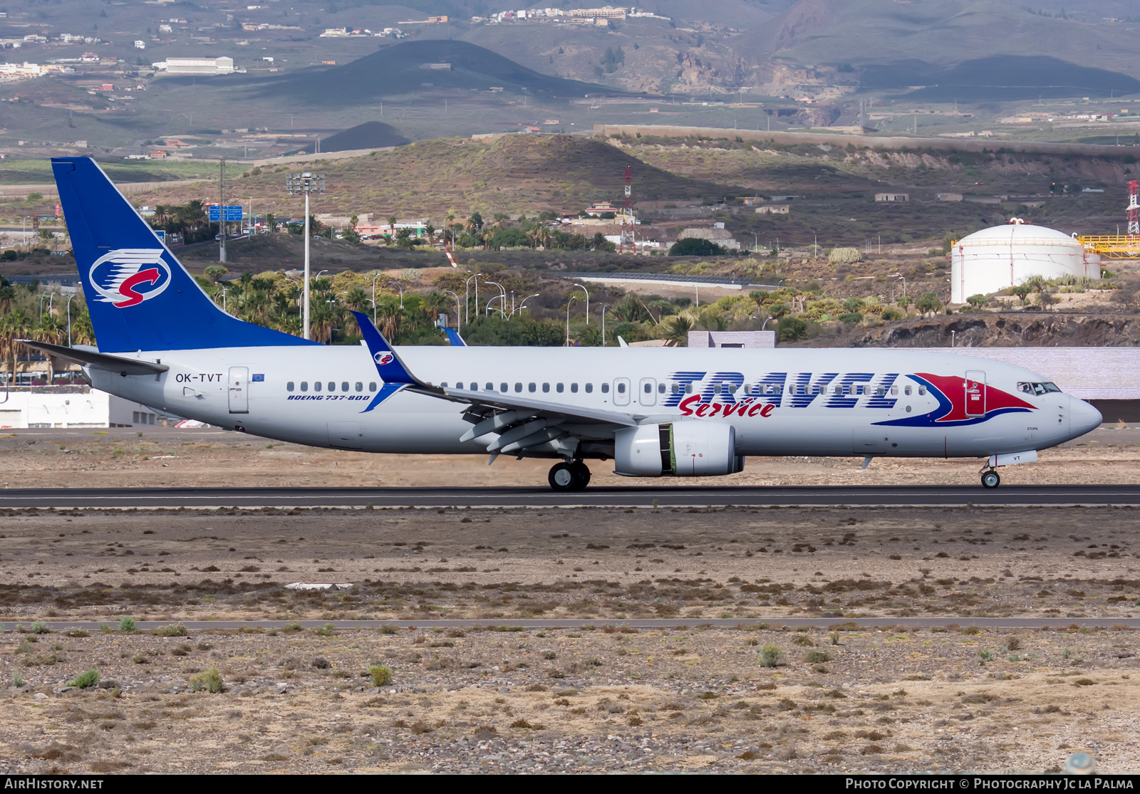 Aircraft Photo of OK-TVT | Boeing 737-86N | Travel Service | AirHistory.net #429132