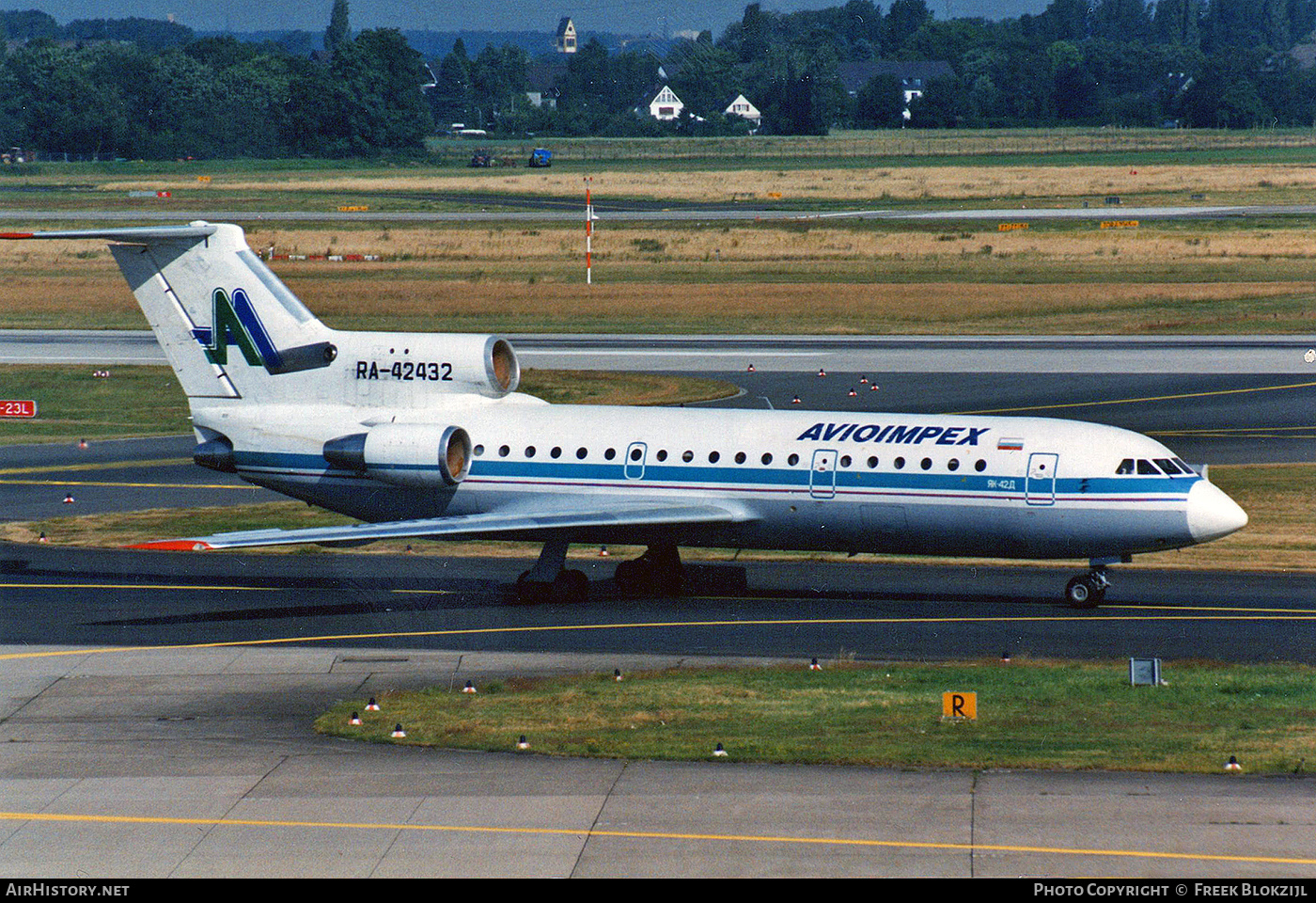 Aircraft Photo of RA-42432 | Yakovlev Yak-42D | Avioimpex | AirHistory.net #429141