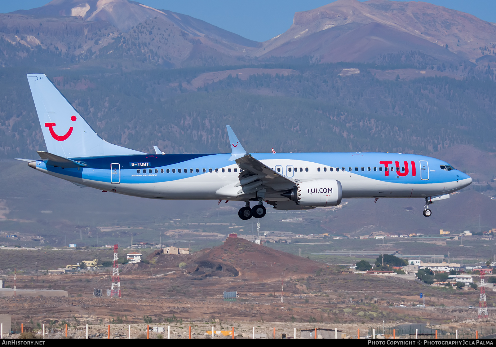 Aircraft Photo of G-TUMT | Boeing 737-8 Max 8 | TUI | AirHistory.net #429149