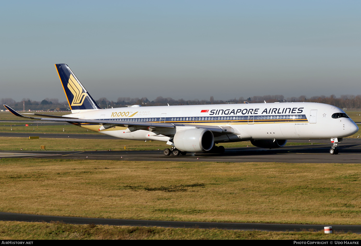Aircraft Photo of 9V-SMF | Airbus A350-941 | Singapore Airlines | AirHistory.net #429162