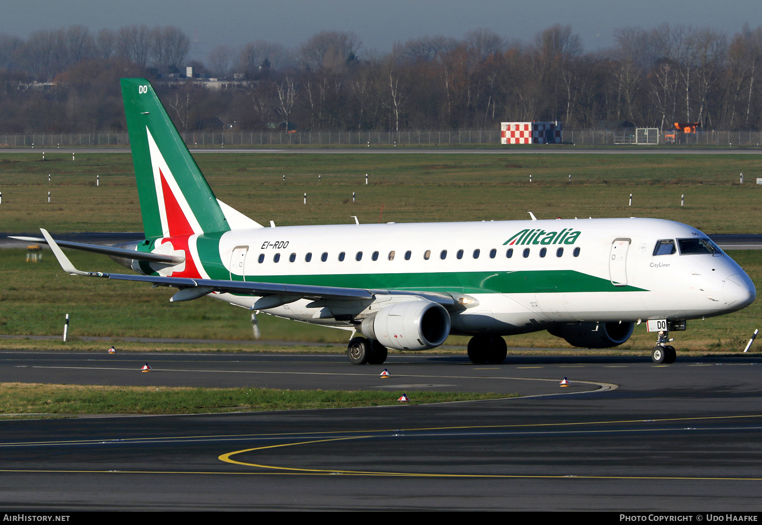 Aircraft Photo of EI-RDO | Embraer 175STD (ERJ-170-200STD) | Alitalia CityLiner | AirHistory.net #429164