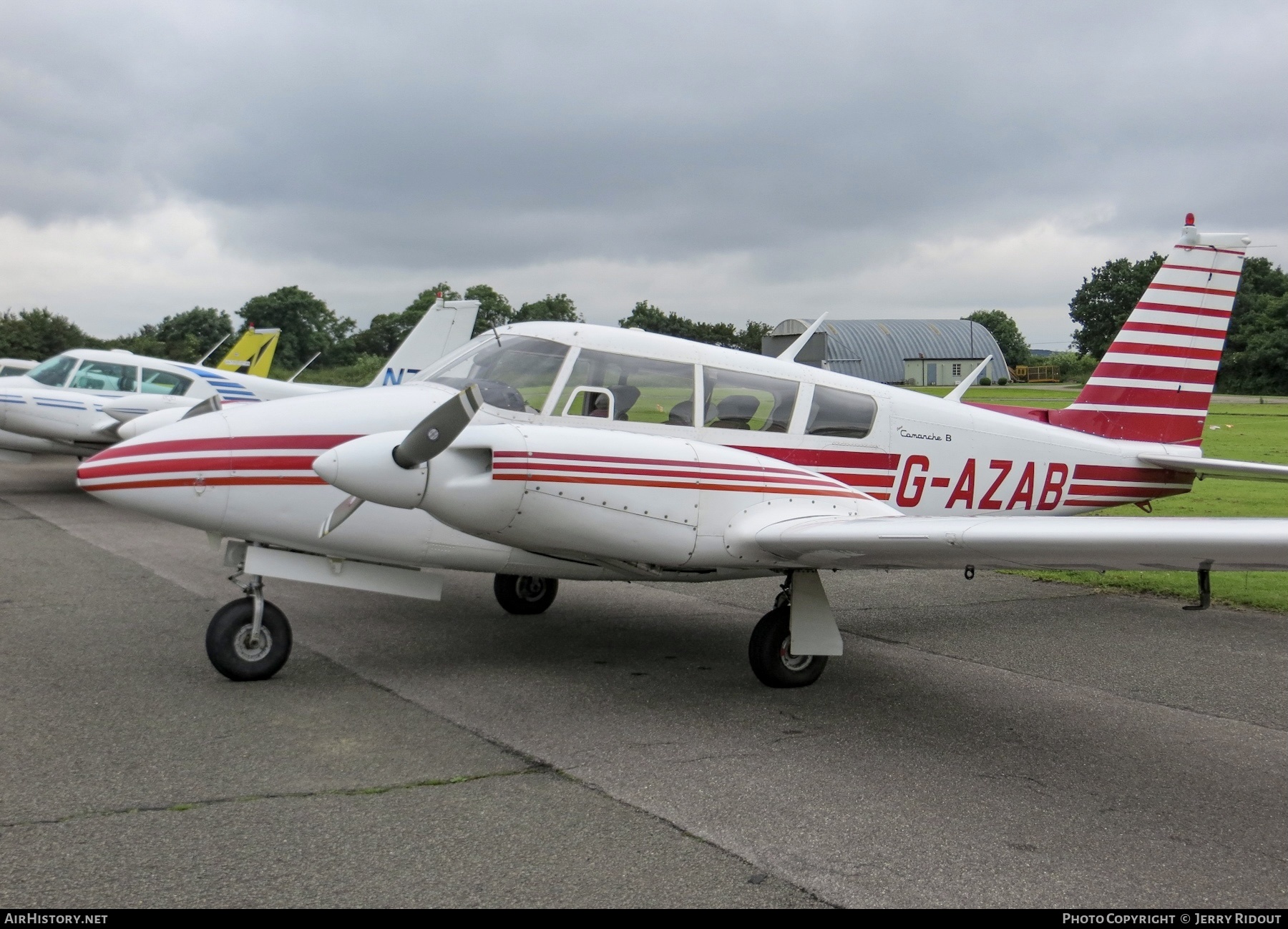 Aircraft Photo of G-AZAB | Piper PA-30-160 Turbo Twin Comanche | AirHistory.net #429166