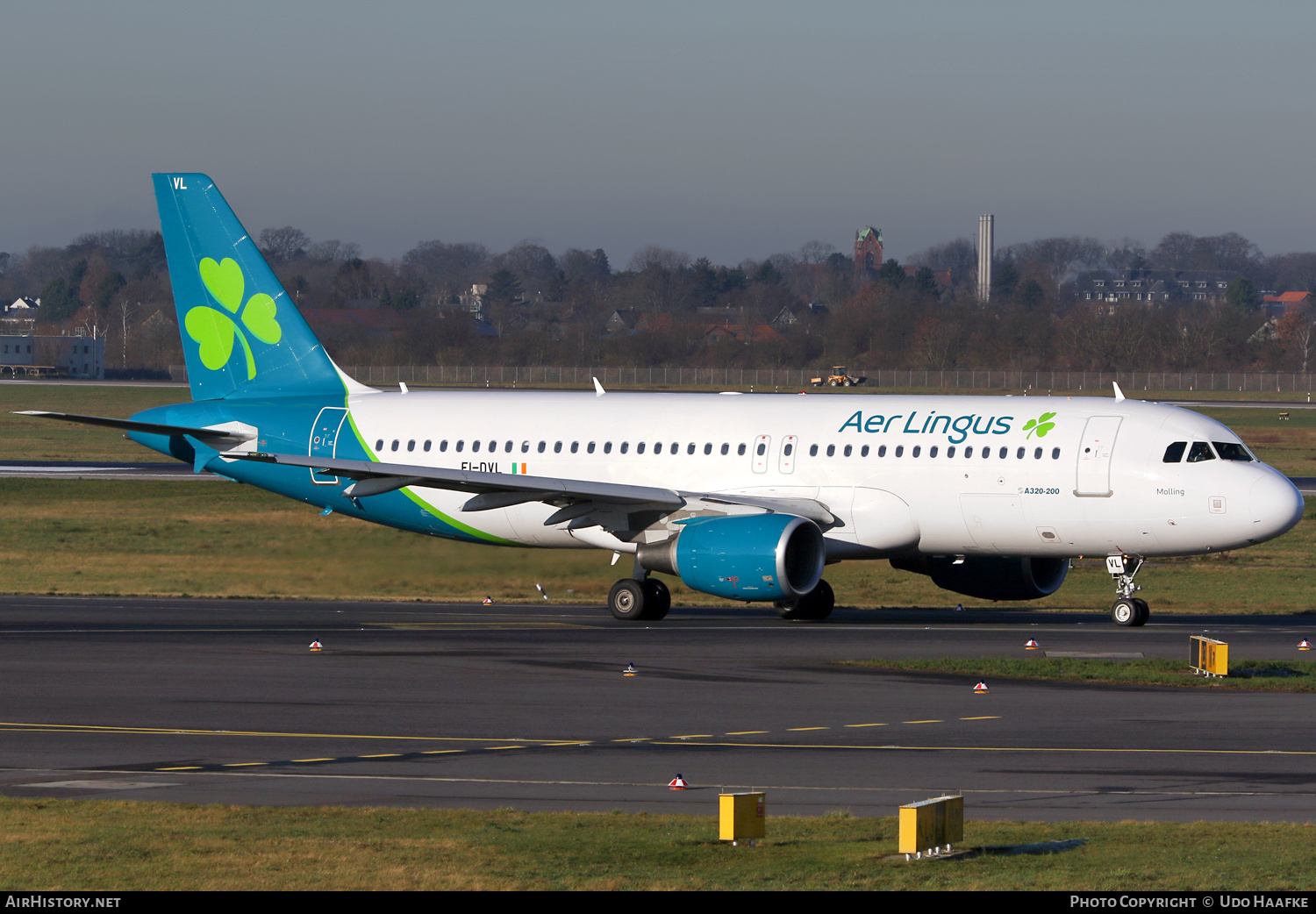 Aircraft Photo of EI-DVL | Airbus A320-214 | Aer Lingus | AirHistory.net #429180