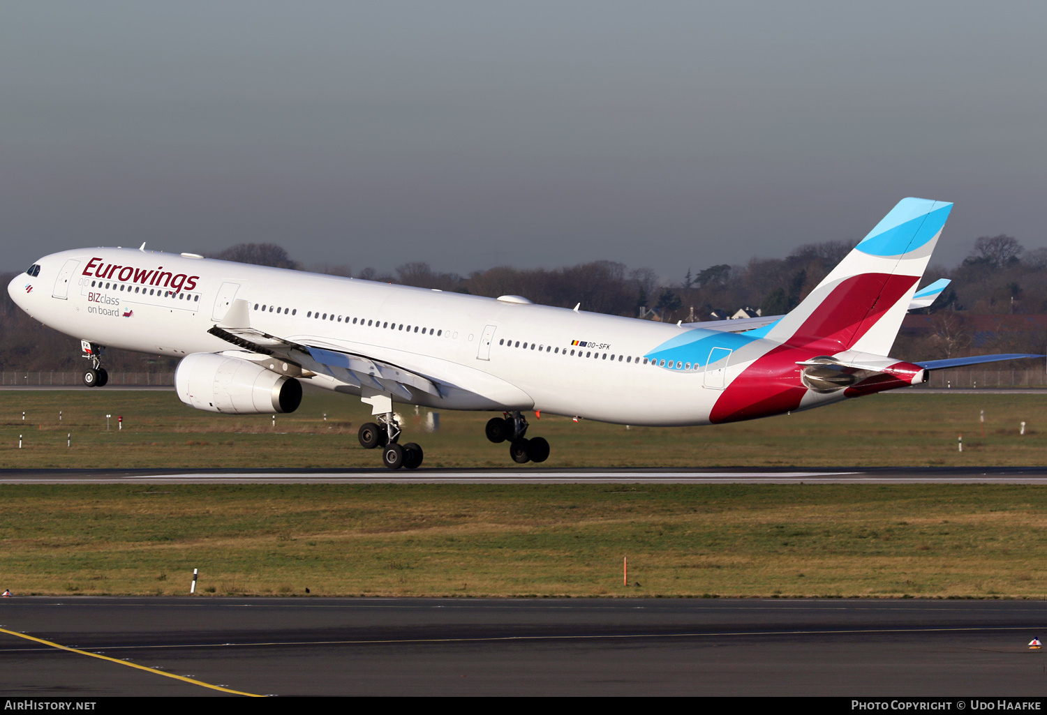 Aircraft Photo of OO-SFK | Airbus A330-343 | Eurowings | AirHistory.net #429184