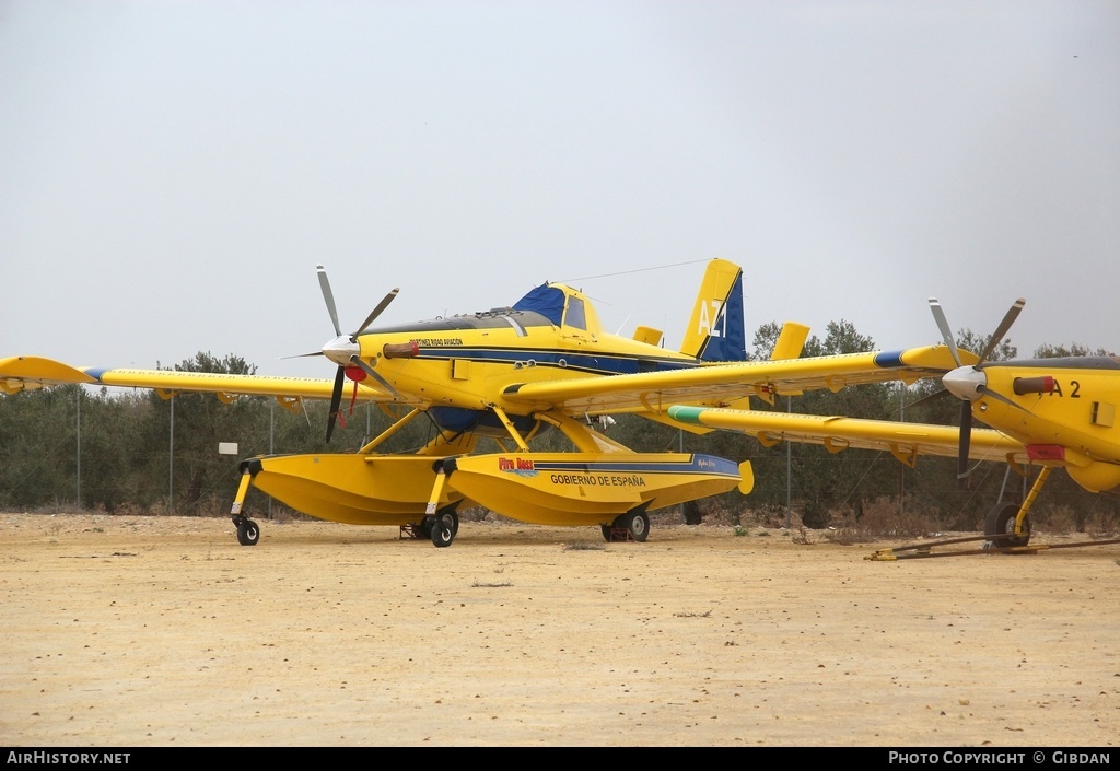 Aircraft Photo of CC-DDV | Air Tractor AT-802F Fire Boss (AT-802A) | Martínez Ridao Aviación | AirHistory.net #429189