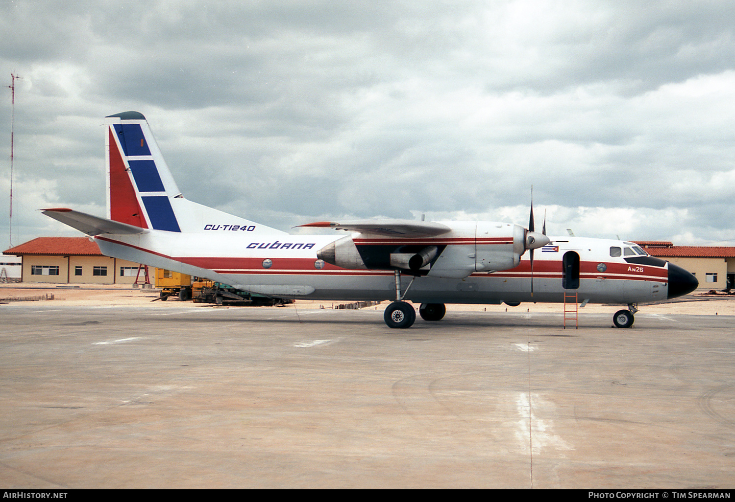 Aircraft Photo of CU-T1240 | Antonov An-26 | Cubana | AirHistory.net #429196