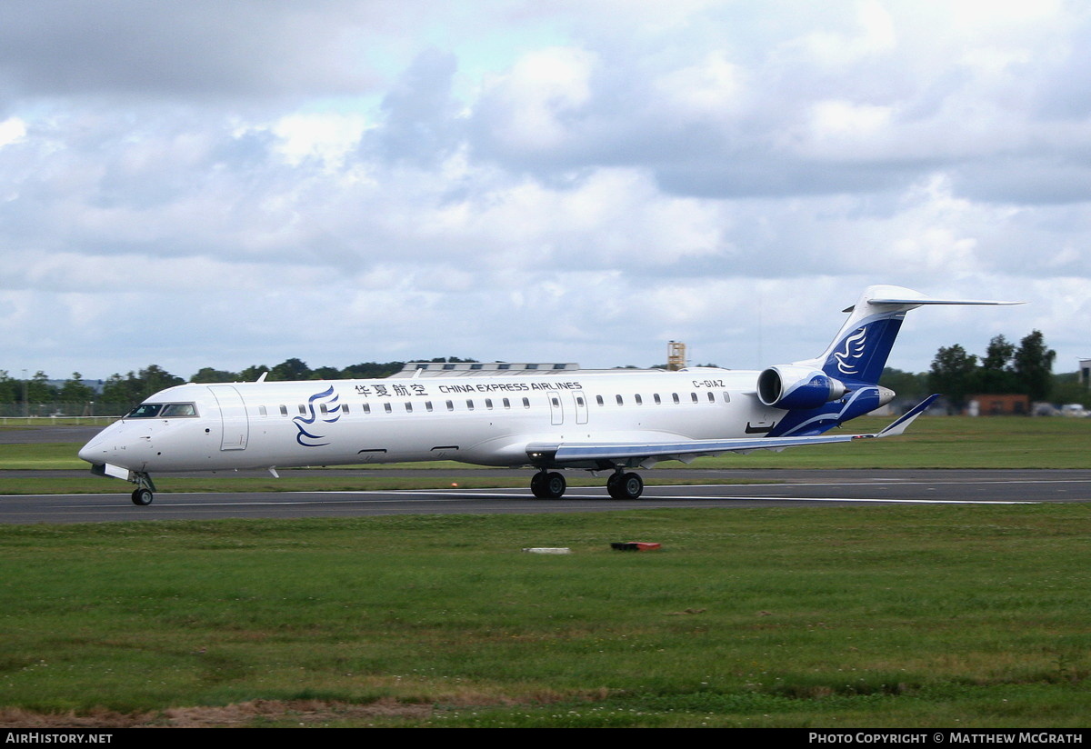 Aircraft Photo of C-GIAZ | Bombardier CRJ-900 (CL-600-2D24) | China Express Airlines | AirHistory.net #429202