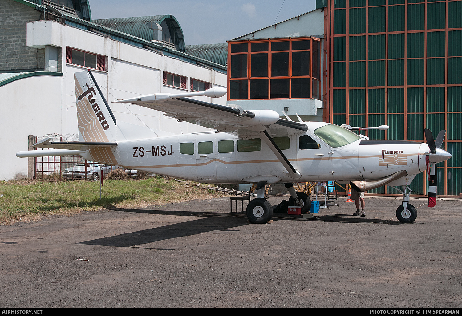 Aircraft Photo of ZS-MSJ | Cessna 208 Caravan I | Fugro Airborne Surveys | AirHistory.net #429205