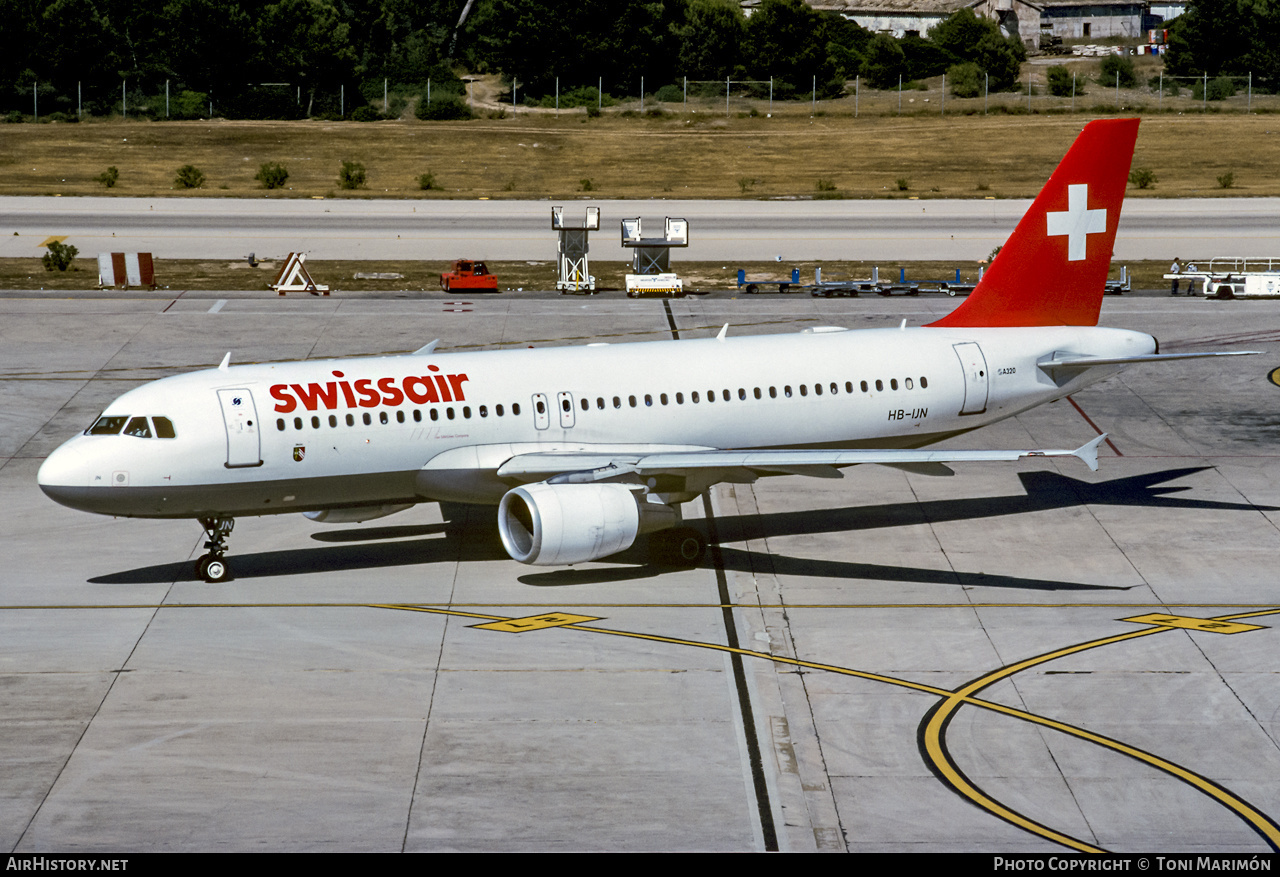 Aircraft Photo of HB-IJN | Airbus A320-214 | Swissair | AirHistory.net #429227