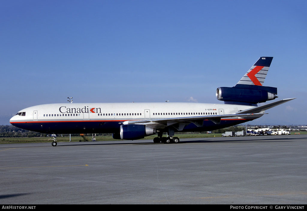 Aircraft Photo of C-GCPH | McDonnell Douglas DC-10-30(ER) | Canadian Airlines | AirHistory.net #429249