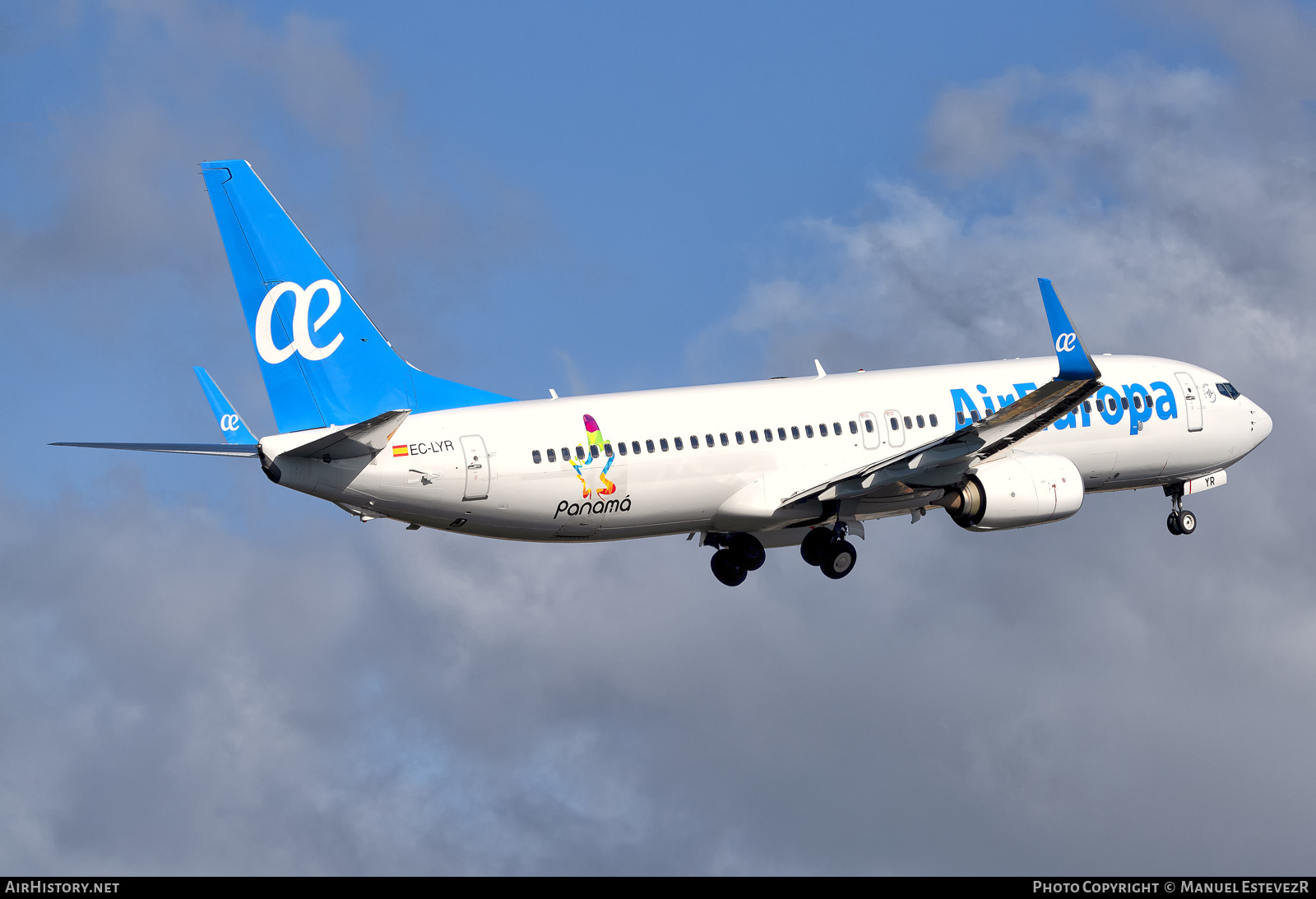 Aircraft Photo of EC-LYR | Boeing 737-85P | Air Europa | AirHistory.net #429260