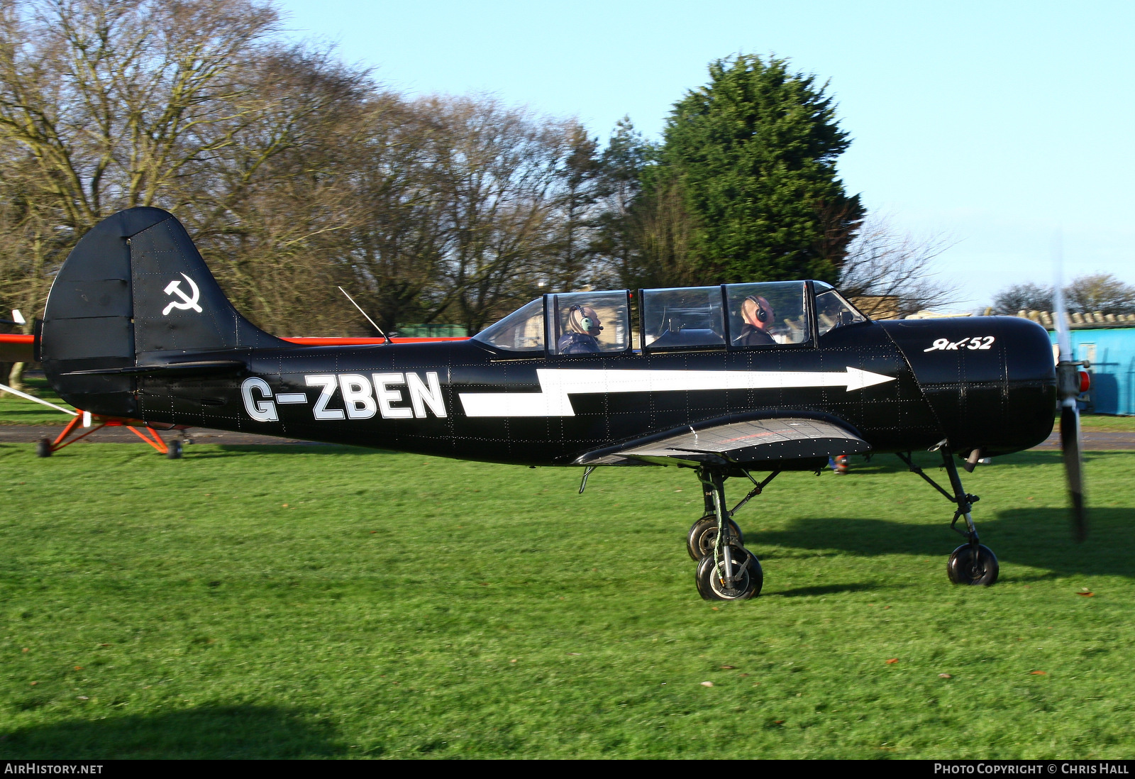 Aircraft Photo of G-ZBEN | Yakovlev Yak-52 | AirHistory.net #429264